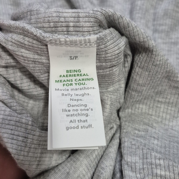 Aerie Real Soft Ribbed PJs - Size S - Picture 4 of 7